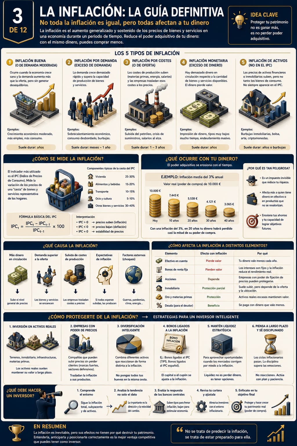 Infografía 3 de 12: La inflación: la guía definitiva